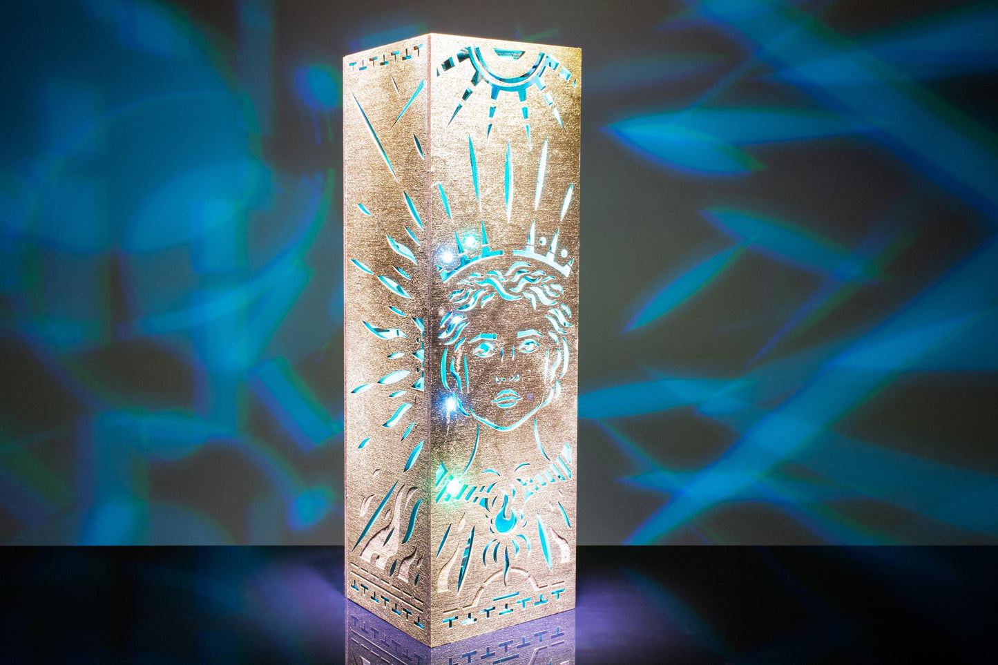 Helios Lamp — Greek Sun God Night Light