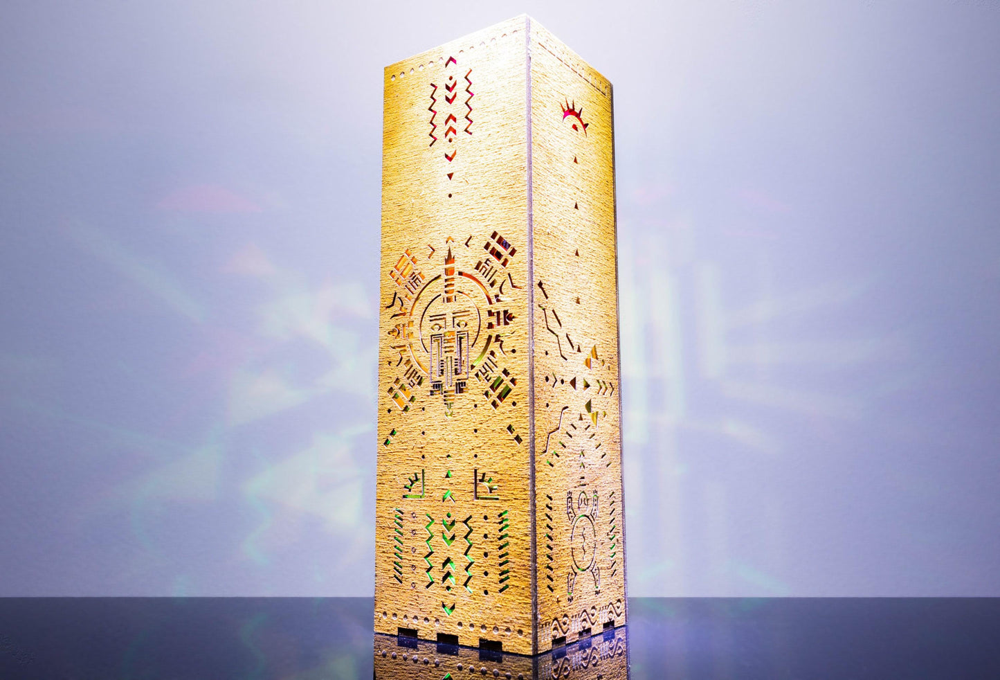 Aztec Calendar Lamp — Ancient History Light
