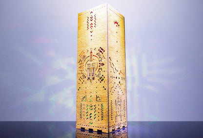 Aztec Calendar Lamp — Ancient History Light