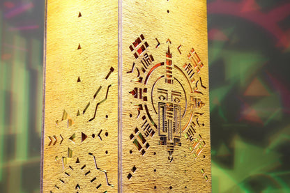 Aztec Calendar Lamp — Ancient History Light