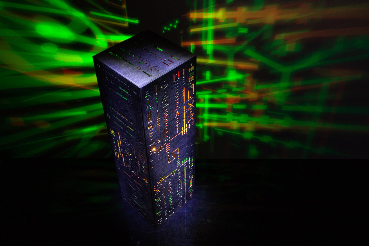 Alien Code Lamp — Sci-Fi USB Desk Light
