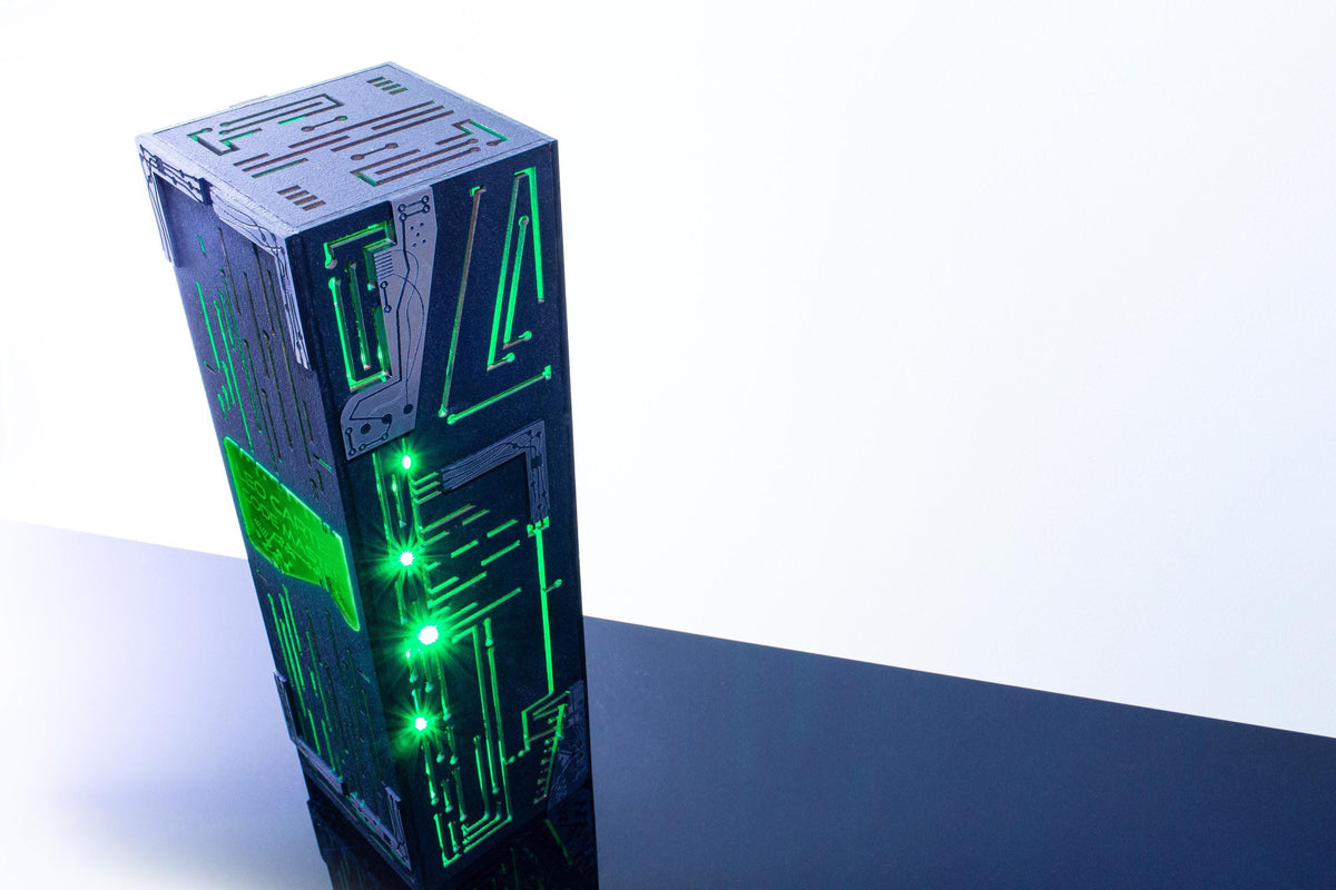 Cyber Neon Lamp — Futuristic PCB Light