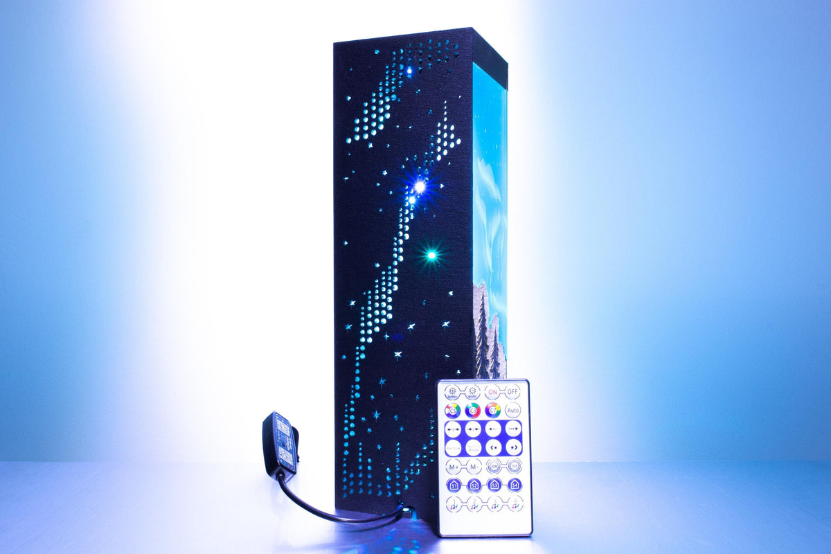 Northern Lights Lamp — Personalised Aurora
