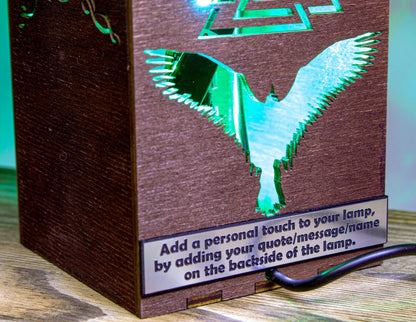 Norse Mythology Lamp — Yggdrasil & Runes Light