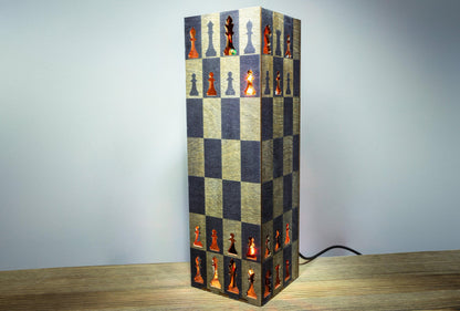 Chess Lamp — Modern RGB Night Light