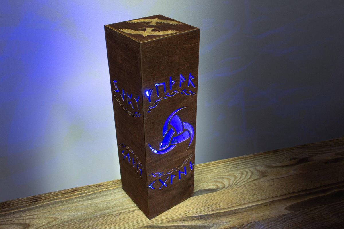 Odins Horn Lampe — Wikinger RGB Nachtlicht