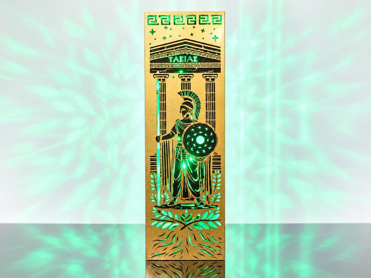 Athena Lamp — Greek Goddess Night Light
