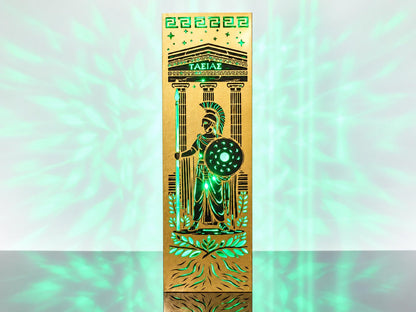 Athena Lamp — Greek Goddess Night Light